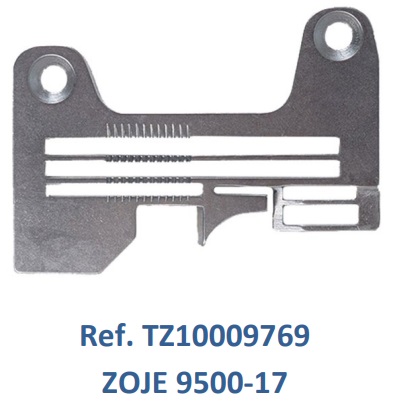 PLACA DE AGUJA REMALLADORA ZOJE 9500-17